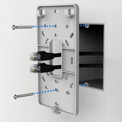 Cambium e430H Wall bracket for single gang junction box