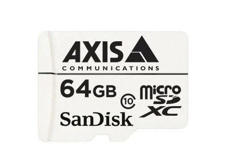 AXIS Карта памяти MICRO SDXC 64GB 10PCS /SURV. W/ADAPTER 5801-961