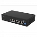 Неуправляемый 4 портовый PoE коммутатор PUS-2T04L-60RM с возможностью установки в стойку