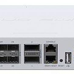 Коммутатор/ CRS326-24S+2Q+RM 40 Gbps QSFP+ ports, 24 10 Gbps SFP+ ports, 320 Gbps throughput, 640 Gbps switching, dual power