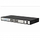 Управляемый гигабитный 16 портовый Web Smart PoE коммутатор POWERTONE PWS-TS16G-250R