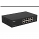 Неуправляемый 8 портовый PoE коммутатор PUS-2T08L-120RM с возможностью установки в стойку