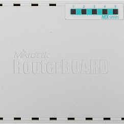 Роутер MikroTik hEX lite (RB750R2) 10/100BASE-TX белый