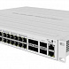 Коммутатор/ CRS354-48P-4S+2Q+RM Cloud Router Switch with 48 Gigabit ports PoE, 1x 10/100 Ethernet, 48x 10/100/1000 Ethernet, 4х SFP+ (10G), 2х QSFP+ (40G), 64 MB RAM, 750W PSU, RouterOS L5