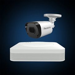 Falcon Eye FE-104MHD KIT START SMART Комплект видеонаблюдения 4 канальный + 1 камера	