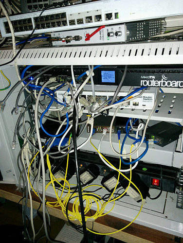 Настройка сети в офисном здании